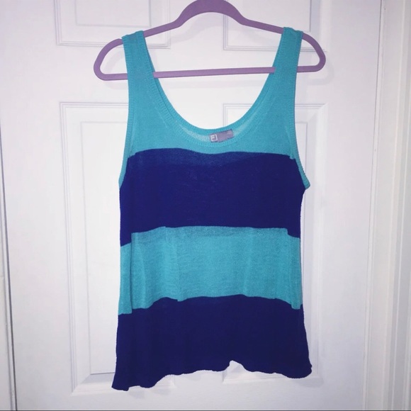 Colorblock Knit Tank - Picture 2 of 3